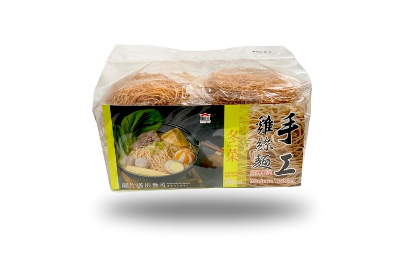 【附調味】雞絲麵 - 手工冬菜  6入裝