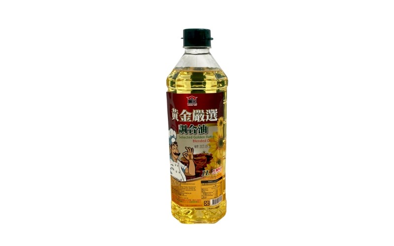 黃金嚴選調合油  1L